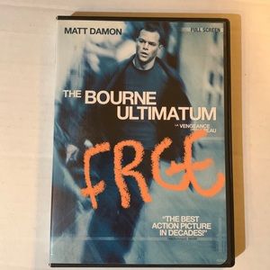 Free with purchase. The Bourne ultimatum
